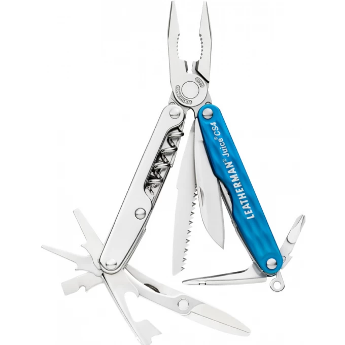 Мультитул LEATHERMAN JUICE CS4 COLUMBIA BLUE 831937 Мультитул LEATHERMAN JUICE CS4 COLUMBIA BLUE 831937